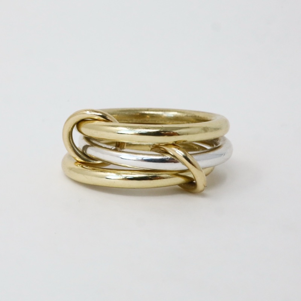Spinelli Kilcollin Solid 18k and Silver Connecting Ring - Picture 3 of 8